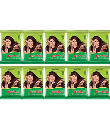 Neeta Mehendi Powder 25g Pack of 10, 100% Natural Henna Mehandi Powder for Hair, Hand & Feet