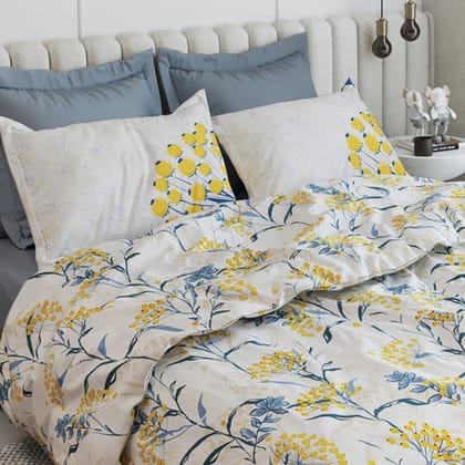 Insignia - 180TC Pure Combed Digital Printed Bedsheet Set-INSG-21