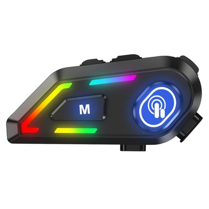 EDYELL Motorcycle Helmet Bluetooth on Ear Headset, Connects to 2 Phones at The Same Time Using Music & GPS, IP67 Waterproof, Supports Android & iOS, Compatible with All Helmets (EDYELL-C5001) EDYELL Motorcycle Helmet Bluetooth on Ear Headset, Connects to 2 Phones at The Same Time Using Music & GPS, IP67 Waterproof, Supports Android & iOS, Compatible with All Helmets (EDYELL-C5001)