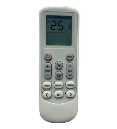 AC Remote No.144 with Backlight Samsung and Amp, Samsung Inverter AC Remote Control (White)