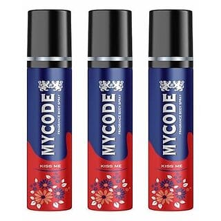 Mycode Kissme Fragrance Body Spray (Pack Of 3)
