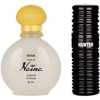 Ossa Gold Naina EDP Unisex Perfume 30ml And Hunter EDP Perfume For Men 30ml Long Lasting Fragrance (Pack of 2)