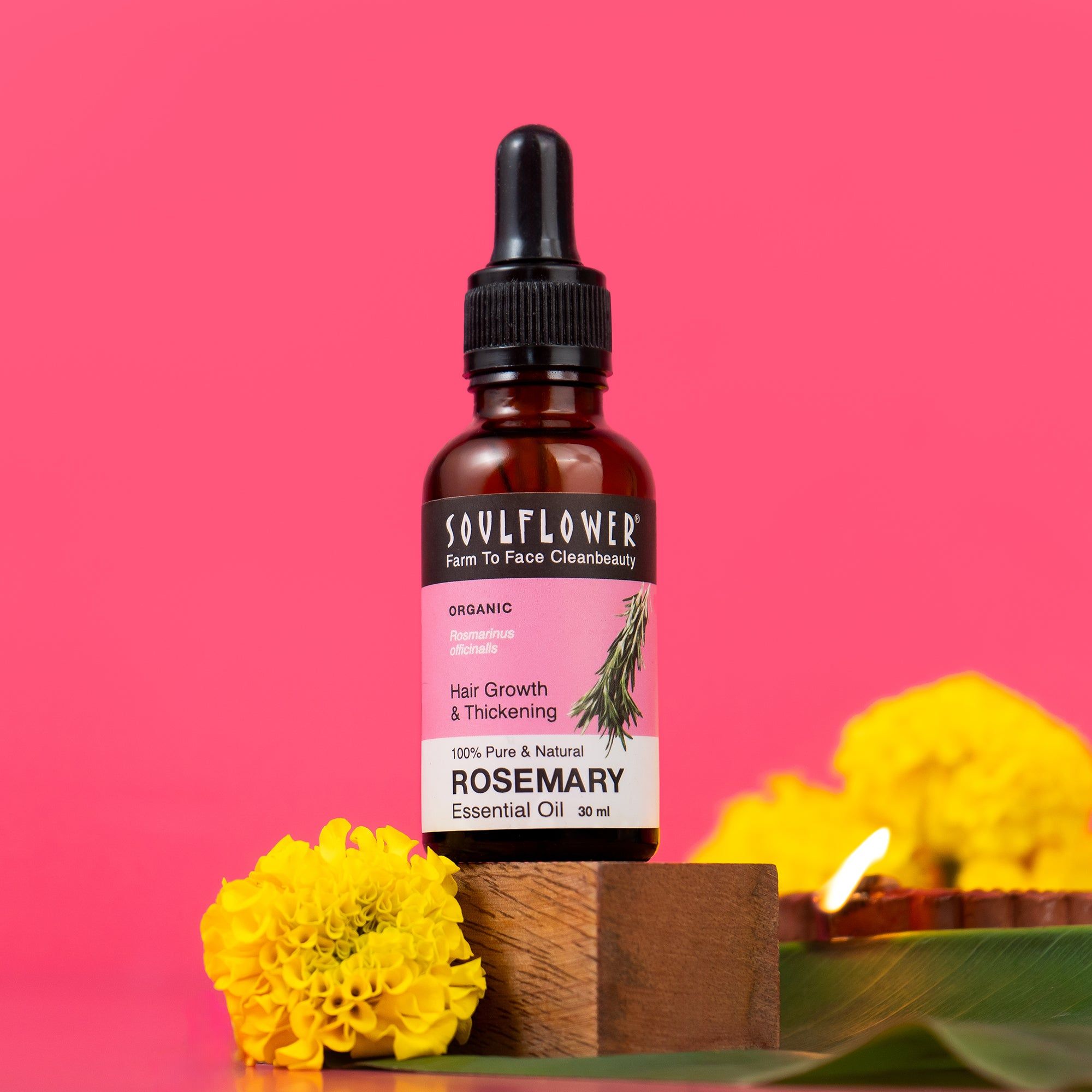 Clinically Tested Rosemary Essential Oil for Hair Growth 30 ml