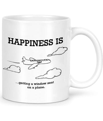 Idream Quote Printed Ceramic Coffee Mug 1 Pcs 330 mL