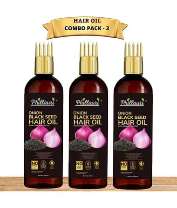 Phillauri - Scalp Treatment Onion Oil 300 ml ( Pack of 3 )