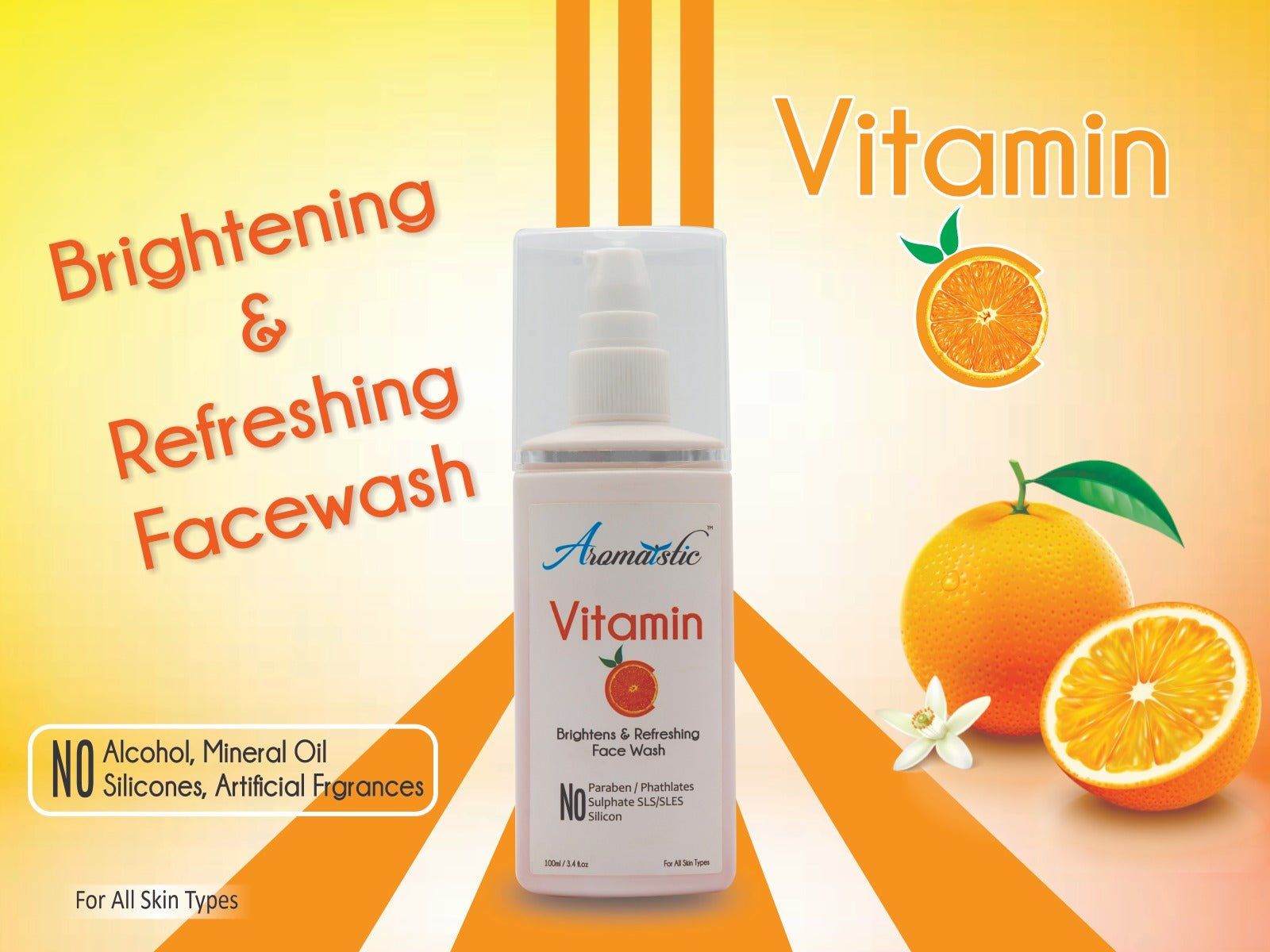 Aromaistic Vitamin C Face Wash