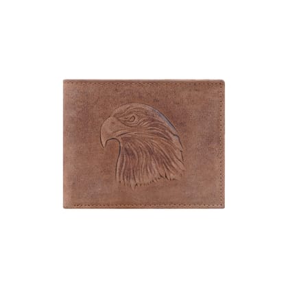 The Wallet Store Eagle Emblem Genuine Leather Wallet For Men