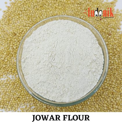Fudonik Jowar / Sorghum Millet Flour (1kg) | Stone Ground & Gluten-Free | Healthy Roti Atta Fudonik Jowar / Sorghum Millet Flour (1kg) | Stone Ground & Gluten-Free | Healthy Roti Atta