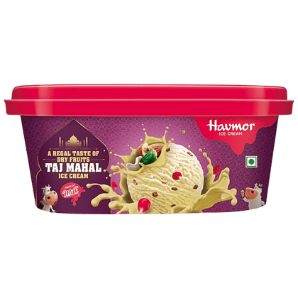 Havmor Ice Cream - Taj Mahal, Real Taste Of Dry Taste, 750 Ml Tub
