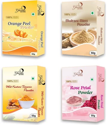 glowious - Skin Toning Face Pack for Normal Skin ( Pack of 4 )