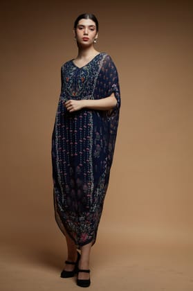 Blue Color Tunic-Free Size