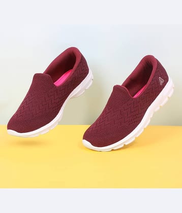 Aqualite Maroon Women's Slip On