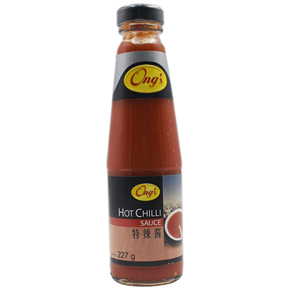 Ongs Hot Chilli Sauce, 227 Ml