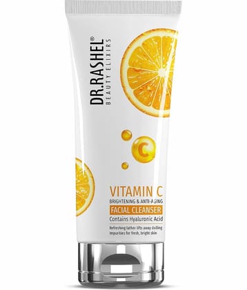 DR.RASHEL Vitamin C Face Cleanser for Hydration and for all skin types (80 ml) Pack of 1