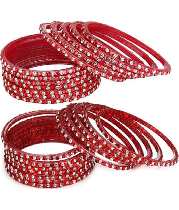 Somil Multicolor Bangle Set ( Pack of 24 )