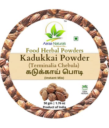 Aaraa Kadukkai Powder Instant Mix 50 gm Pack of 4