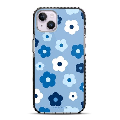 Blue Floral Dream 2.0 iPhone 14 Plus Stride Phone Case-Stride