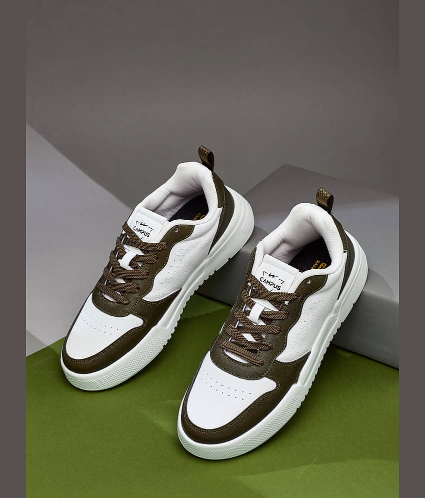 Campus AVENUE White Men's Sneakers