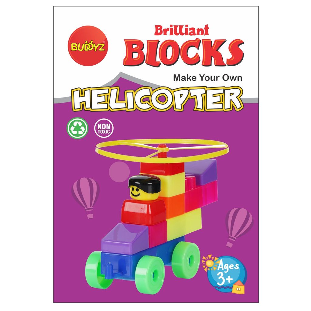 Brilliant Blocks - Helicopter - Toys and Games | Buy online on ZillyBuy