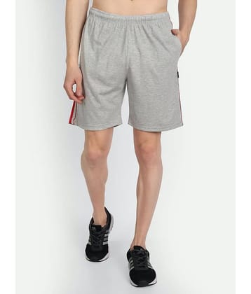 Zeffit - Coffee Cotton Blend Men's Shorts ( Pack of 1 )