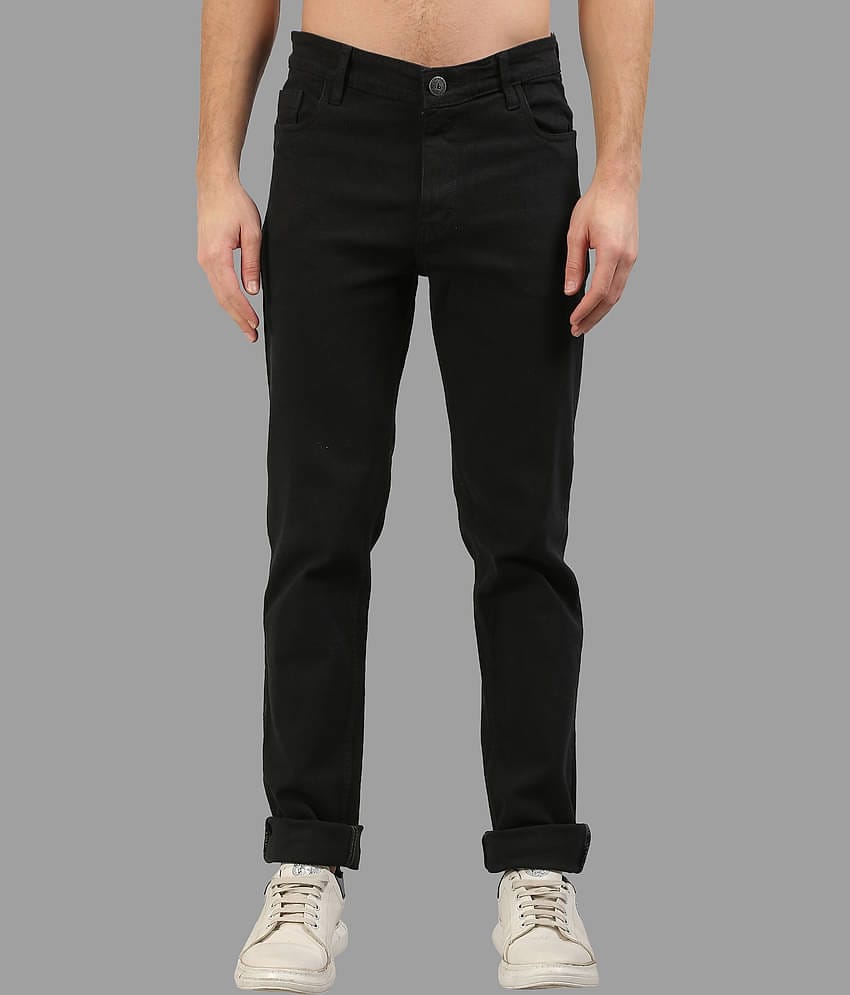 JB JUST BLACK Regular Fit Basic Men's Jeans - Black ( Pack of 1 )