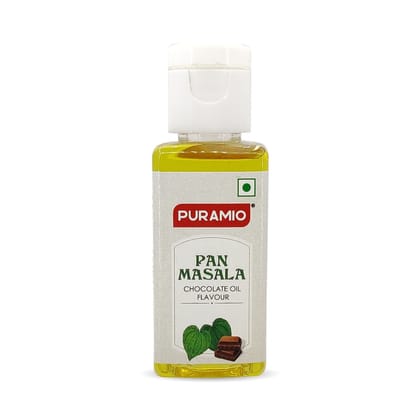 Puramio Chocolate Oil Flavour - Pan Masala, 30 ml