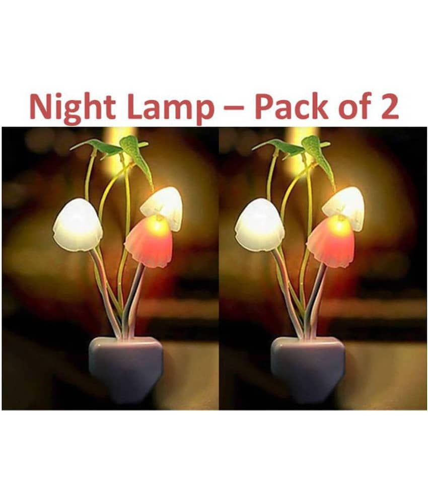 Earmark Night Lamp White - Pack of 2