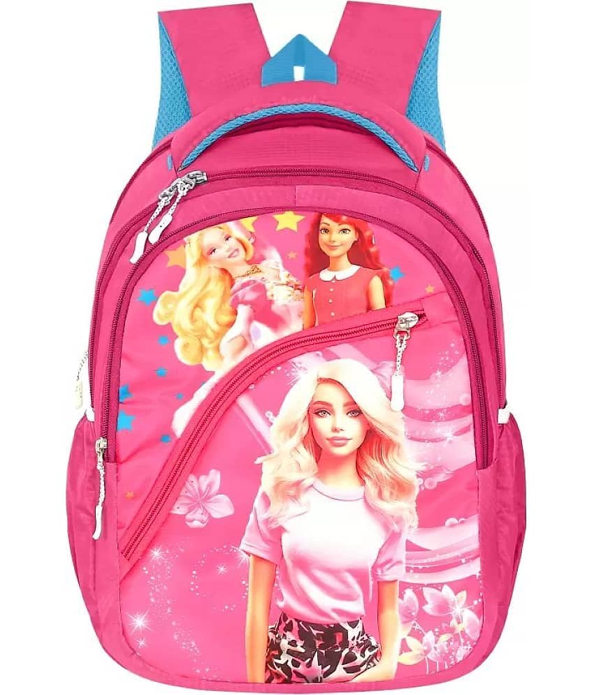 FLYSACK Pink PU Backpack ( 30 Ltrs )
