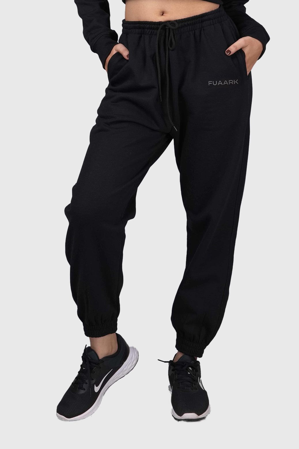 Signature Oversized Joggers Classic Black-S