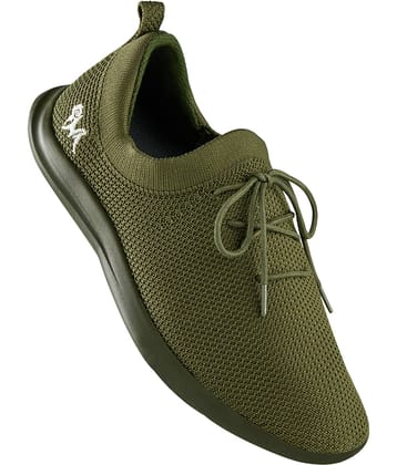 Neemans Relive Knit Sneakers Olive Men's Sneakers