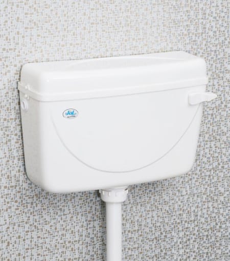 Flush Cistern Single Push 'Glory' White Color