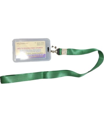 Dey 's stationery store - Plastic Card Holder ( Pack 1 )