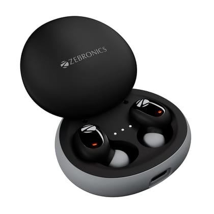 ZEBRONICS Zeb-Sound Bomb N1 True Wireless Earbuds with ENC, Gaming Mode (up to 50ms), up to 18H Playback, Bluetooth V5.2, Fidget Case, Voice Assistant,...