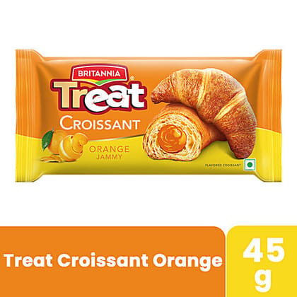 Britannia Treat Croissant - Orange, 45 g