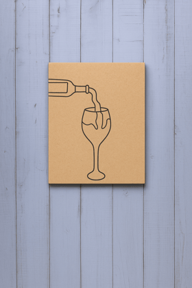Dbeautify's MDF DIY Traditional Painting Board – Wine