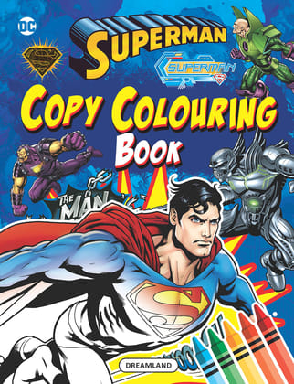 Superman Copy Colouring Book [Paperback] Dreamland Publications