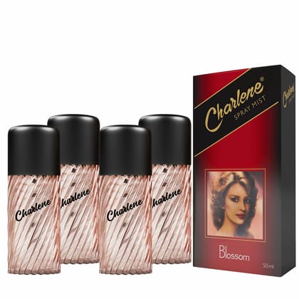 Charlene Luxury Perfume For Men & Women - Blossom 50Ml (Pack Of 4) Charlene Luxury Perfume For Men & Women - Blossom 50Ml (Pack Of 4) - Transparent / 50 g (Pack of 4)