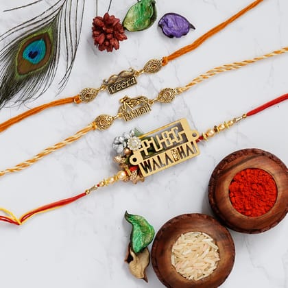 Pack of 3 Rakhis