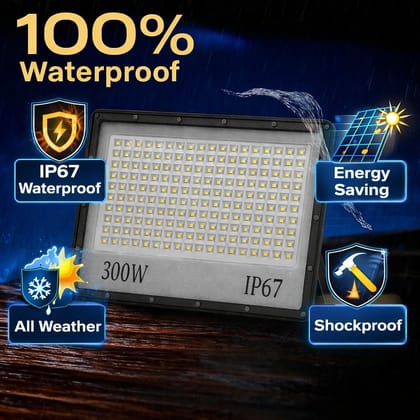 SPARKWORLD 300W-IP67 LED Flood Light