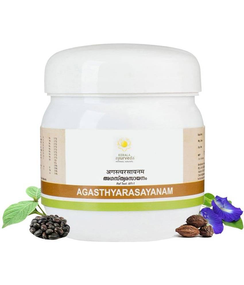 Kerala Ayurveda Agasthyarasayanam 250g, For Respiratory Tract Infections, Lung Detox, Tonic for Respiratory Health,Free From Artificial Sugar