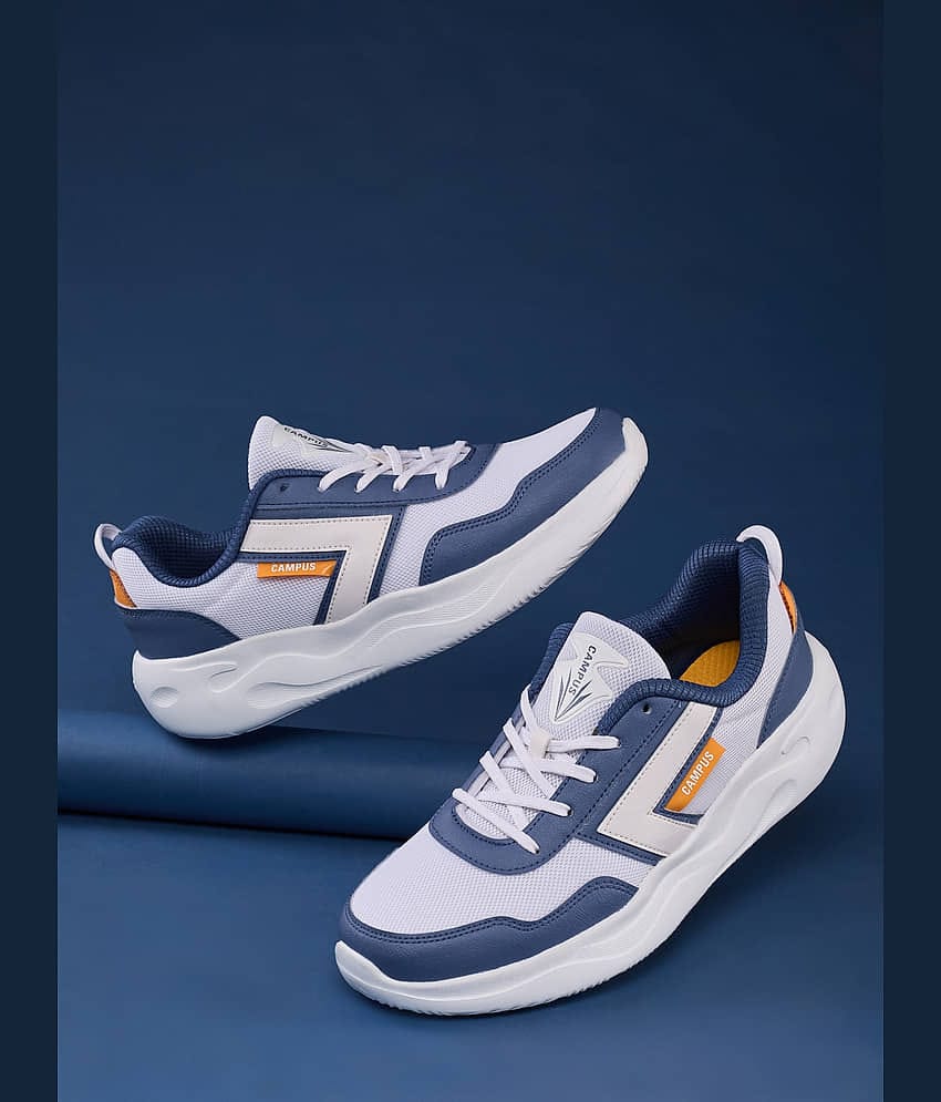 Campus CIPHER White Men's Lifestyle Shoes