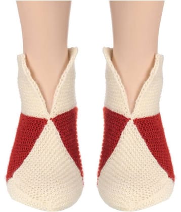 KC Store - Multicolor Woollen Women's Ankle Length Socks ( Pack of 1 )