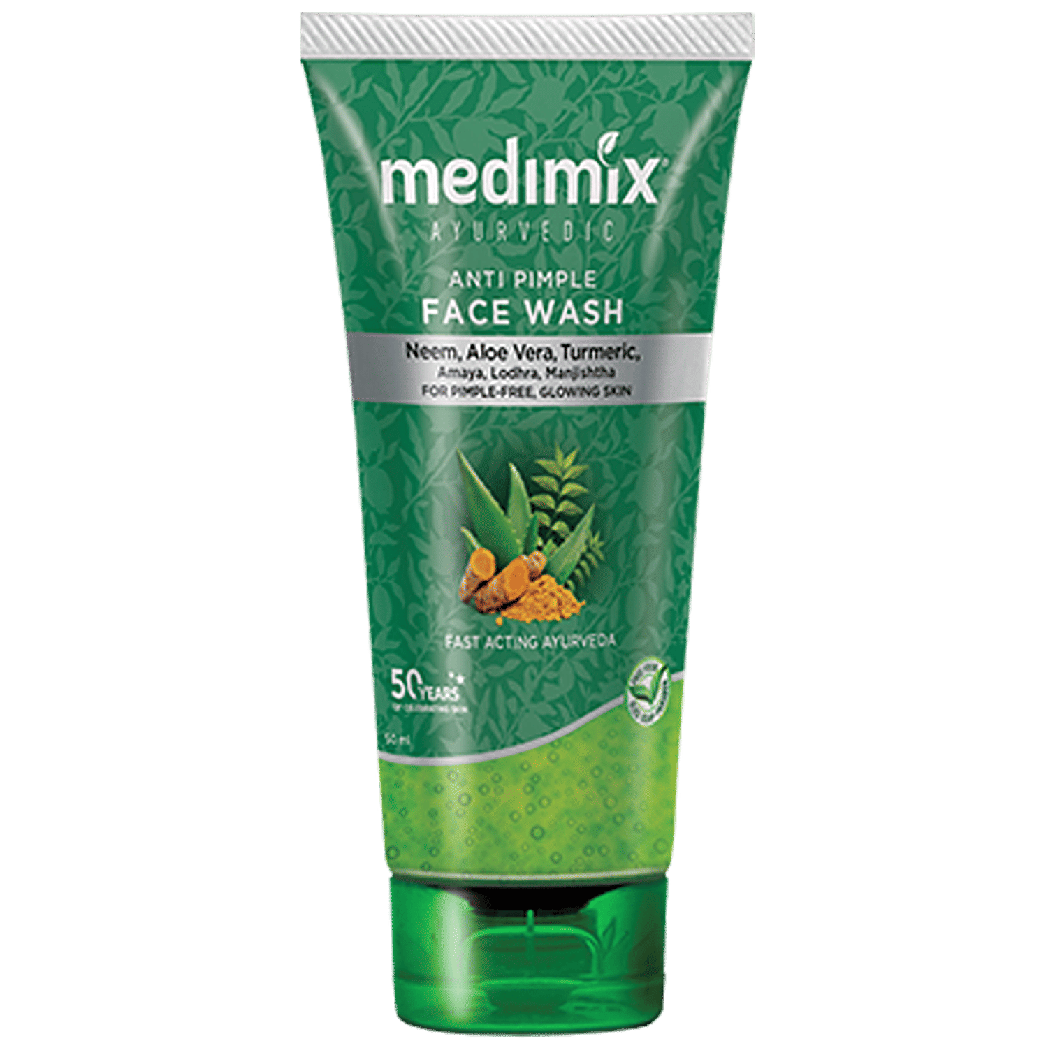 Medimix Ayurvedic Face Wash - Essential 6 Herbs, 50 Ml