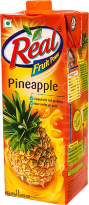 Real Fruit Power Pineapple Juice, 1 L - undefined