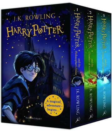 Harry Potter 1-3 Box Set: A Magical Adventure Begins Paperback