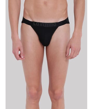 La Intimo - Black LISL031 Cotton Blend Mens Bikini ( Pack of 1 ) - None