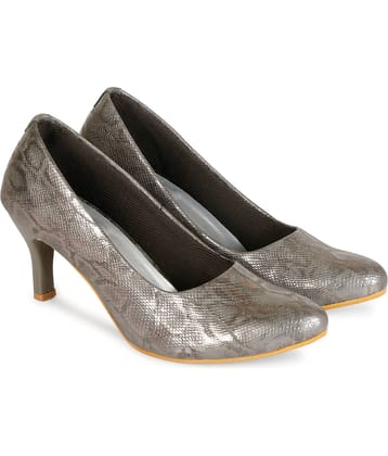 Saheb - Gray Women's Pumps Heels