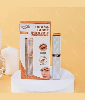 VBE EYEBROW TRIMMER Gold Corded Eyebrow Trimmer With 20 minutes Runtime