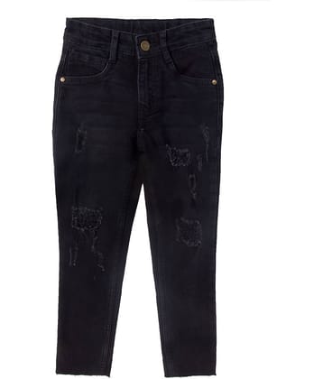 Cub Mcpaws Pack of 1 Boys Cotton Blend Jeans ( Black )