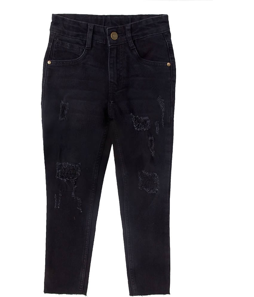 Cub Mcpaws Pack of 1 Boys Cotton Blend Jeans ( Black )